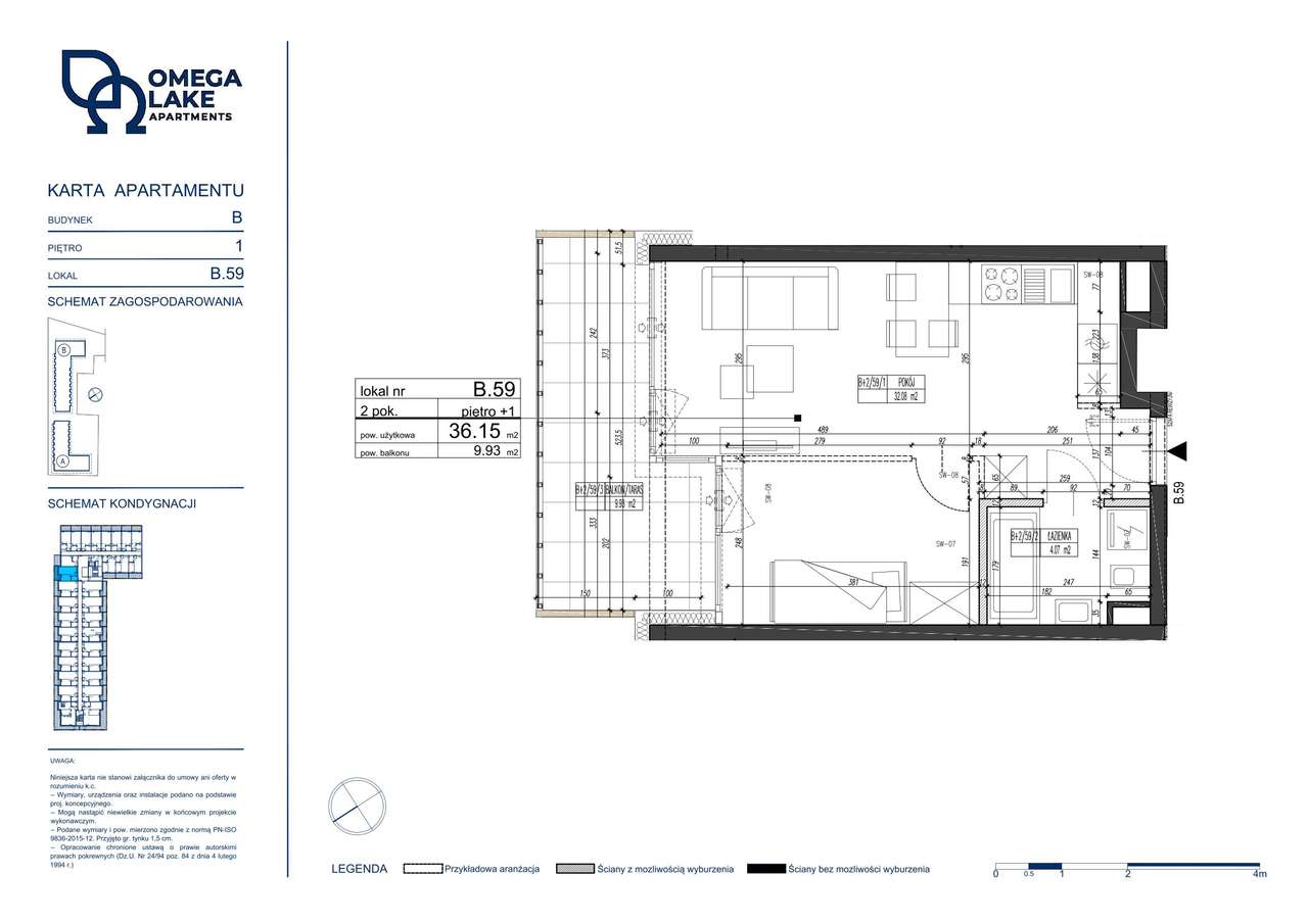 B.59 Omega Lake Apartments – luksusowe apartamenty nad jeziorem Ukiel - Pełny obrazek: 4/18