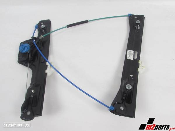 Elevador da Porta S/ Motor Direito/Frente Seminovo/ Original MINI MINI (F55) 513... - 1