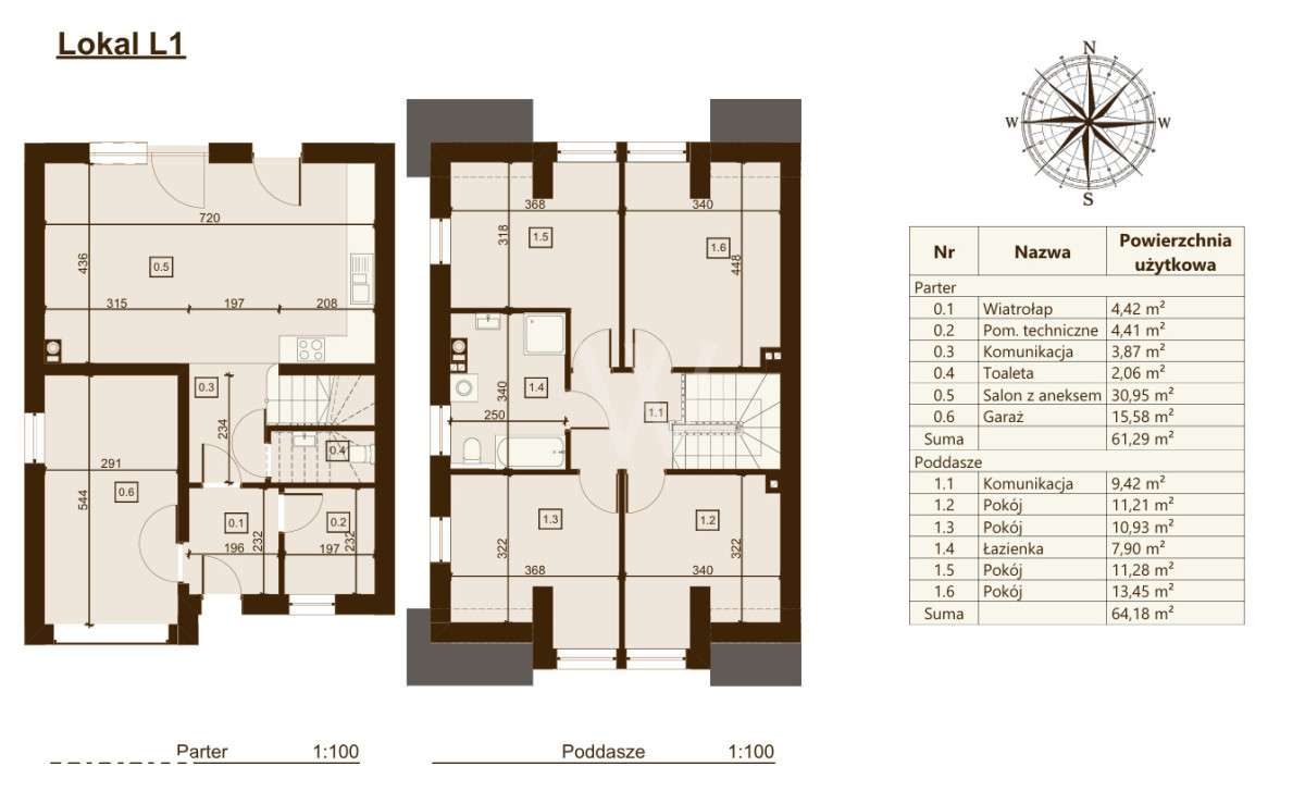 Lipowa Park IV – Gotowe bliźniaki 130 m² | 3/8-15