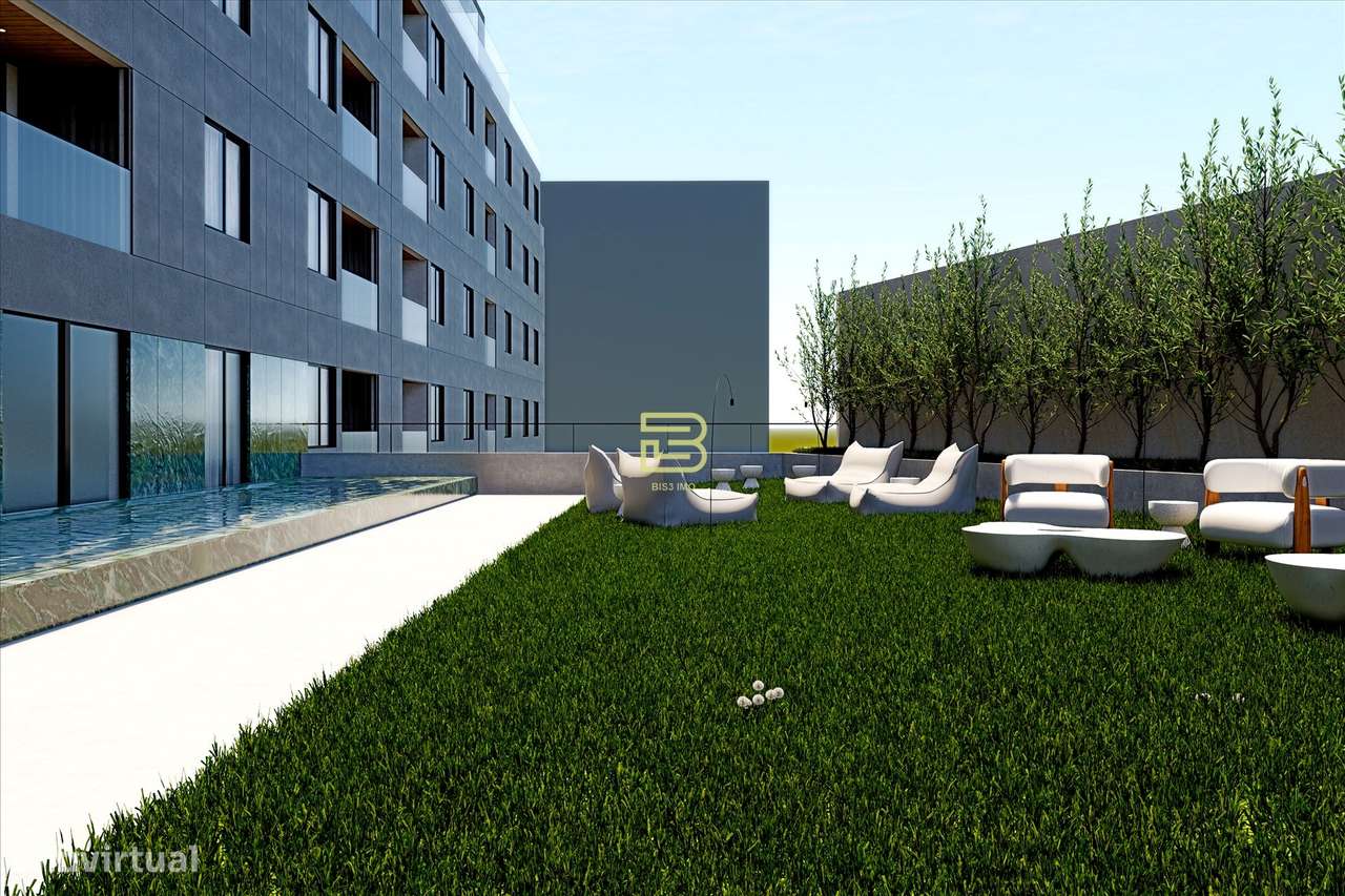 T2 no centro de Gondomar com terraço e Box para 2 carros-5