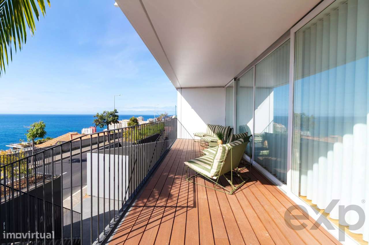 Moradia De Luxo Com Vista Mar Totalmente Mobilada Funchal Madeira