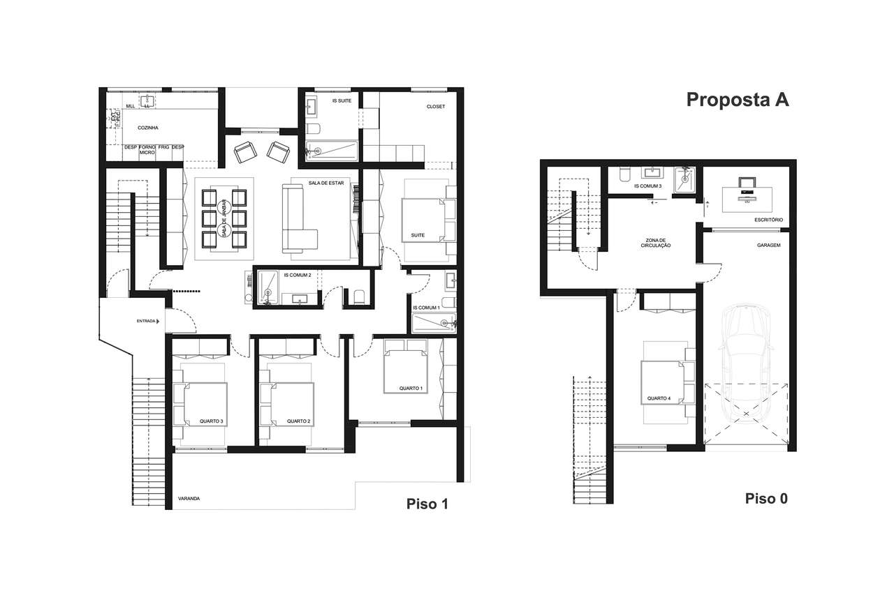 T4 Duplex - Parede - Vista Mar - Varanda - Garagem - Para Renovação-56