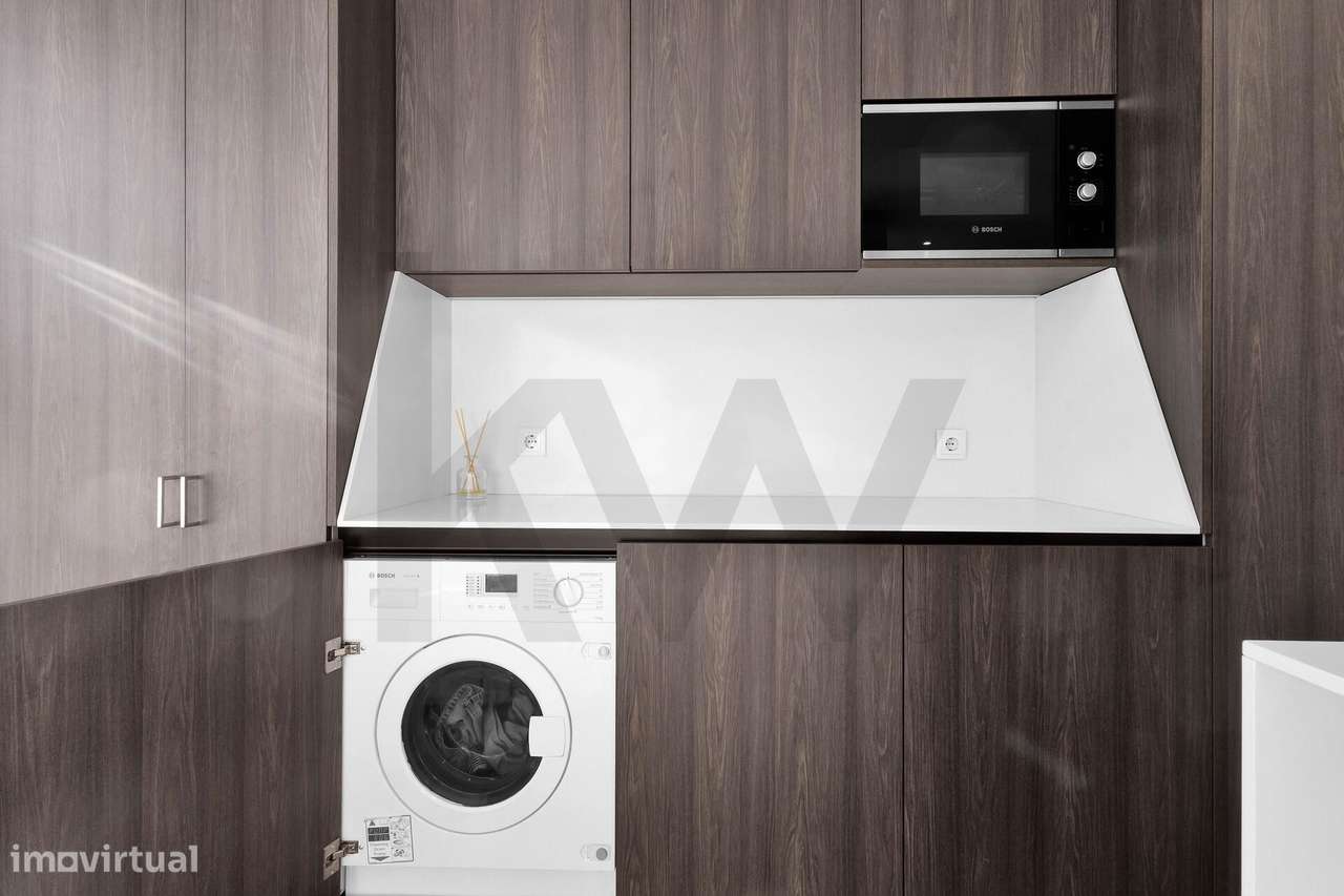 Excelente Apartamento T1 com Garagem – Como Novo (2021) - Arrendamento - Grande imagem: 5/16