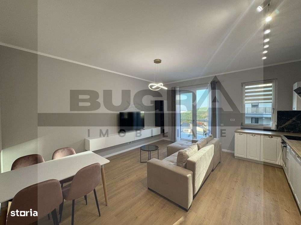 Apartament de 2 camere ultrafinisat,55mp, parcare subterana, zona Vivo - Imagine principală: 2/8