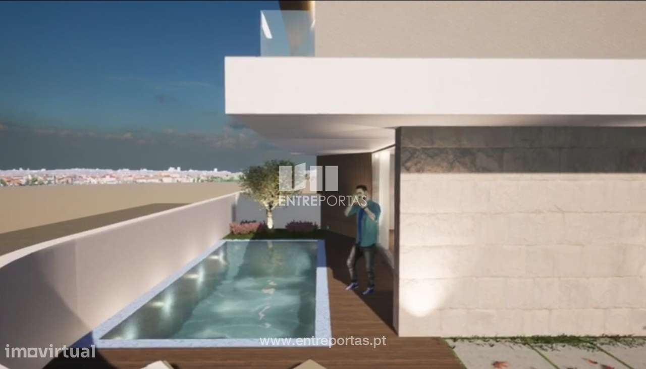 Venda de Moradia V3 de gaveto, em construção, Árvore, Vila do Conde - Grande imagem: 3/7