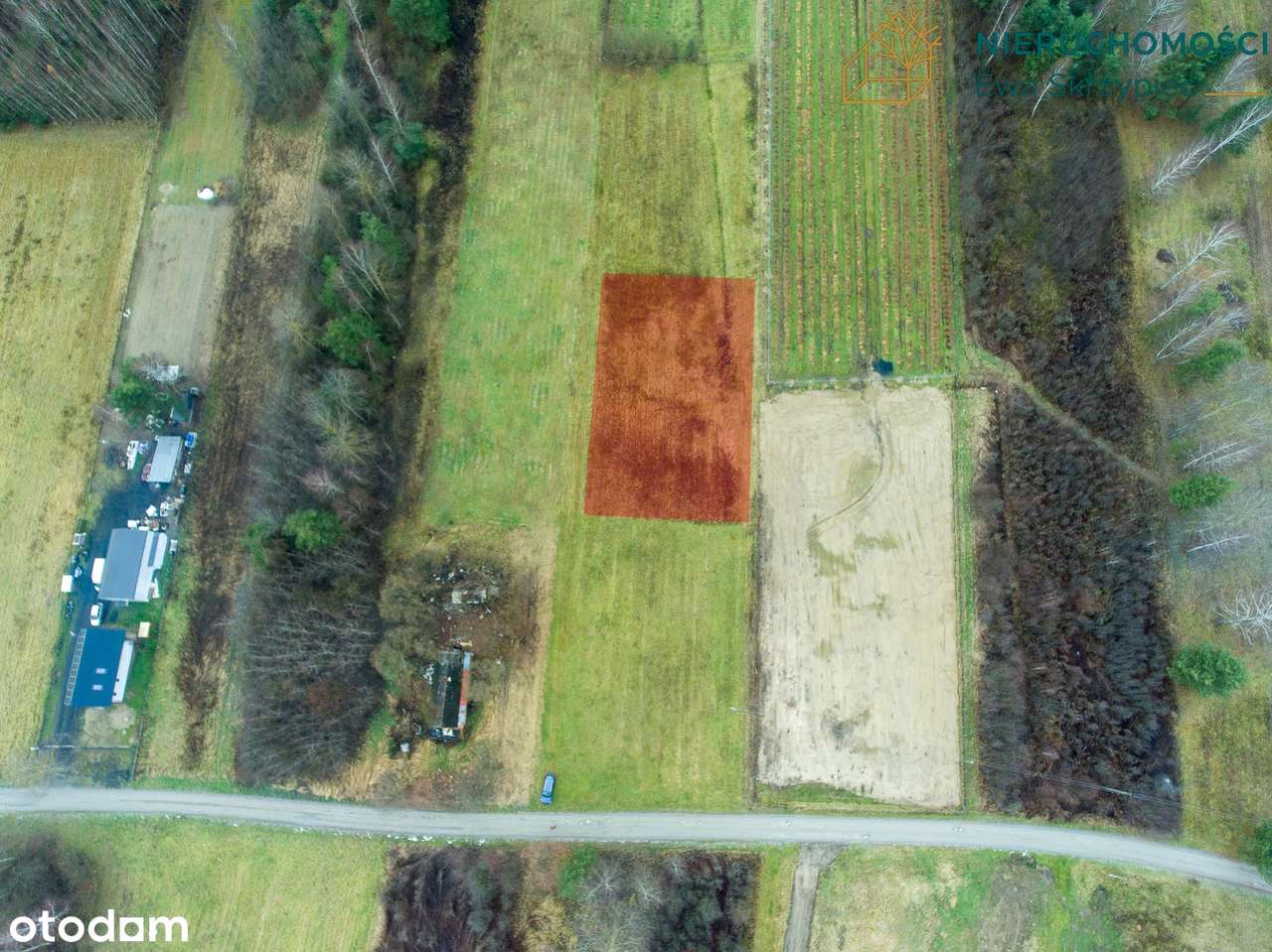 Piękna działka budowlana położona w Podleszany o powierzchni 12,78 ar - Pełny obrazek: 4/7