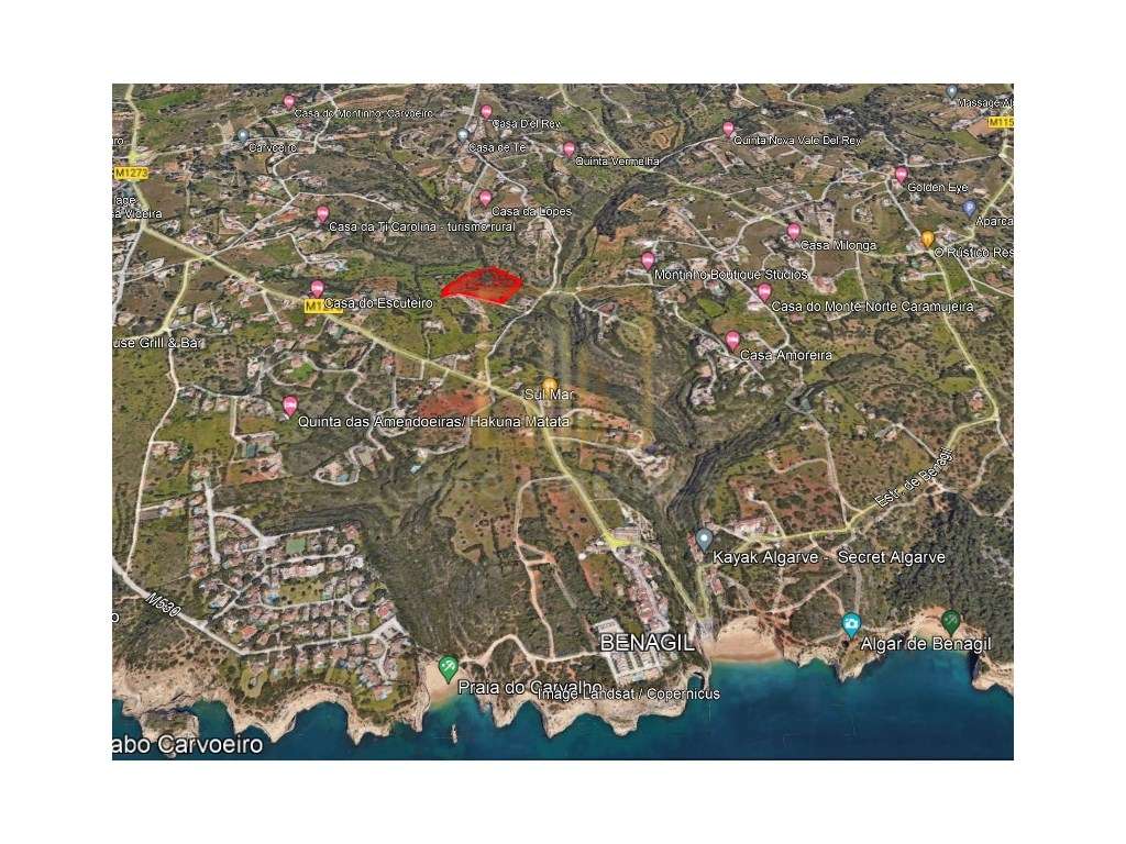 Propriedade com 2 terrenos à venda em Vale d'El Rei - Benagil - Lagoa-8