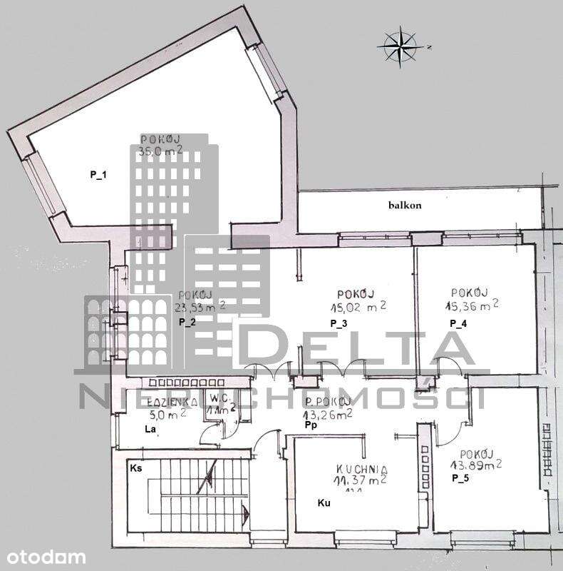 Całe piętro kamienicy, idealnie ciche-12