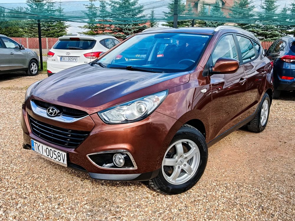 Hyundai ix35 blue 1.6 2WD Finale Silver 2014
