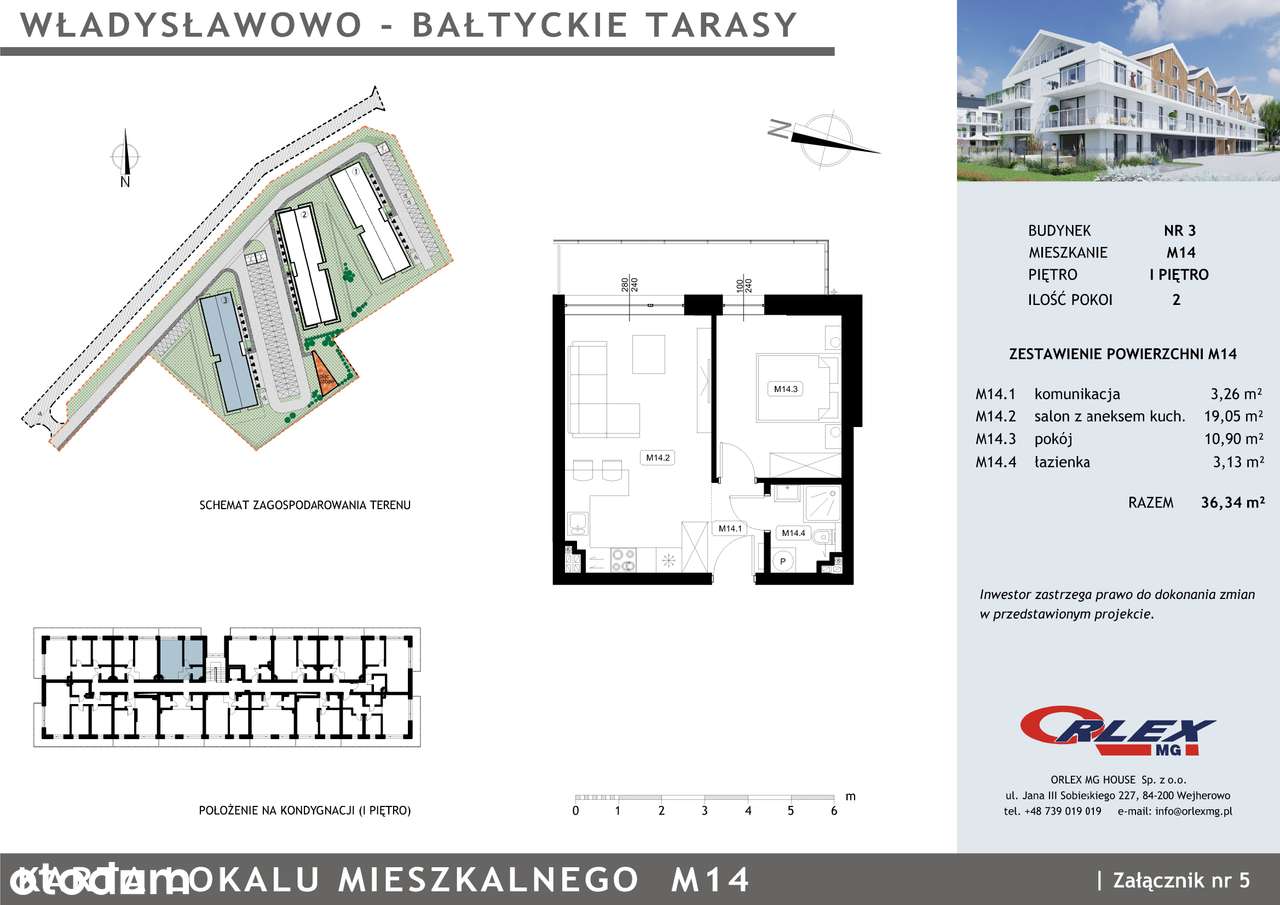 Władysławowo Bałtyckie Tarasy III - Pełny obrazek: 2/2