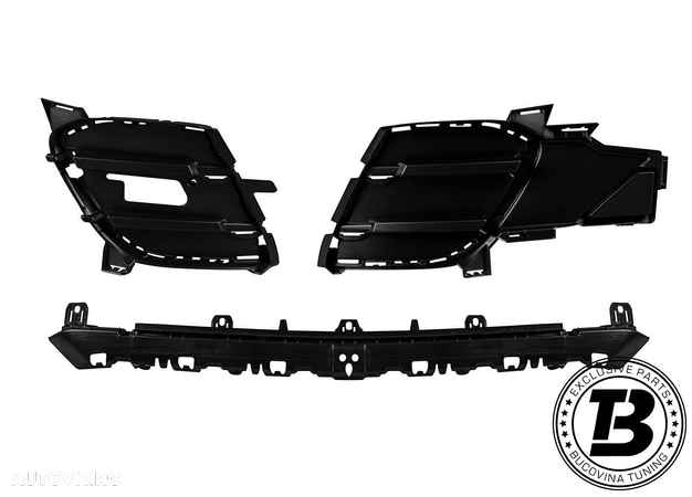 Pachet Exterior compatibil cu Mercedes S Class W223 S450 Design - 6