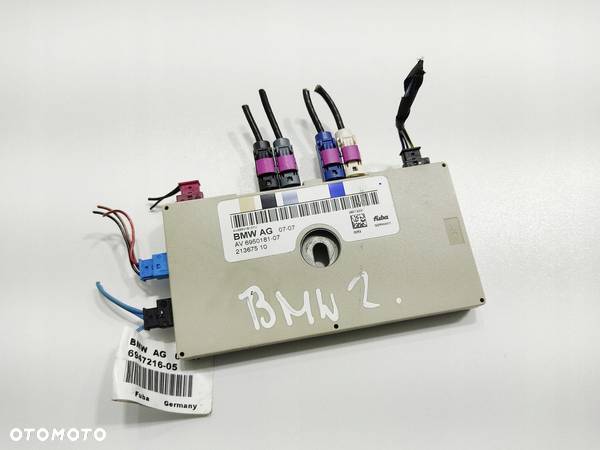 MODUŁ WZMACNIACZ ANTENY BMW E92 E93 6950181 6950181-07 2007-2012 EUROPA - 1