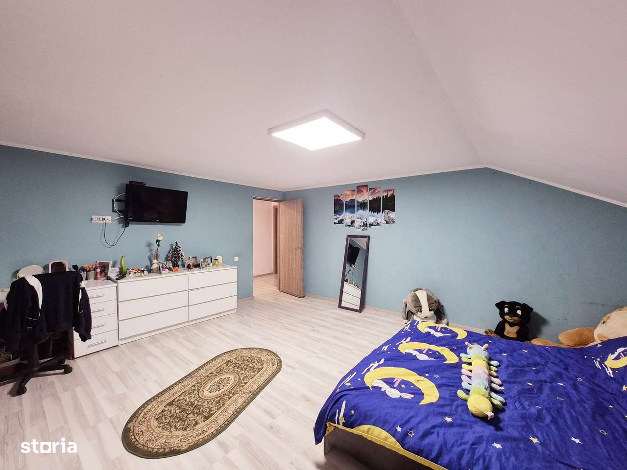 Casă P+1 și teren, Dumbrava Roșie, jud Neamț-11