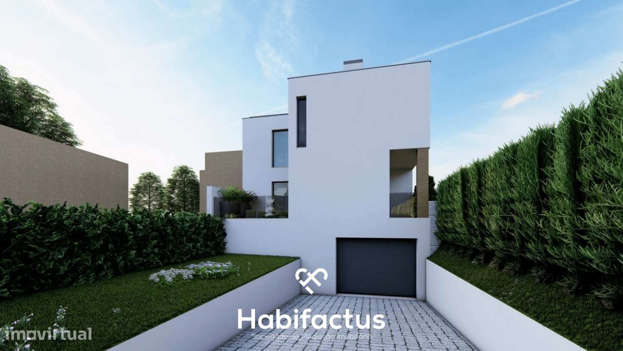 Moradia em banda T3 em construção junto ao Instituto Politécnico de Vi - Grande imagem: 4/8