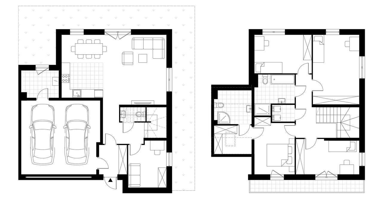 6-pok. dom 151 m2 + duży ogródek 339 m2 - Pełny obrazek: 4/9