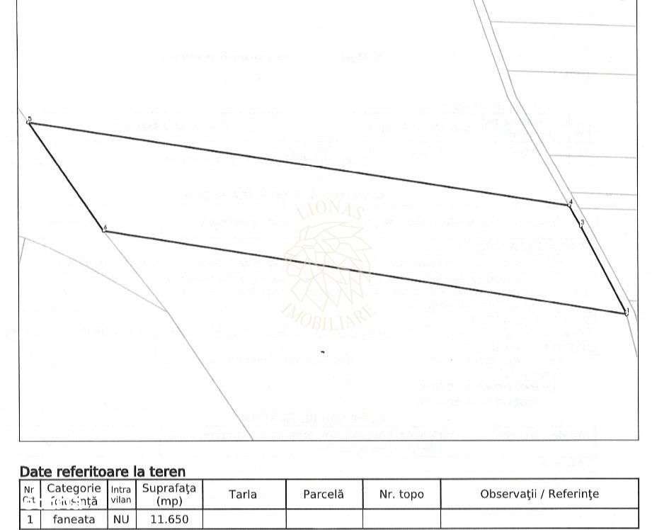 Teren 11650 mp (1,16 ha)-ideal agricultura, Fonduri Europene-Satu Nou - Imagine principală: 1/3