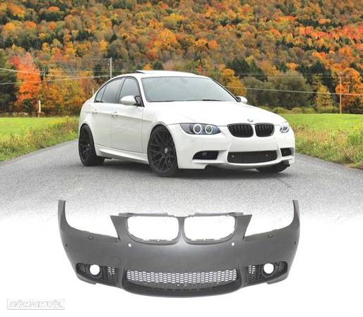 PARACHOQUES FRONTAL PARA BMW SERIE 3 E90 E91 08-12 LOOK M3 SRA - 1