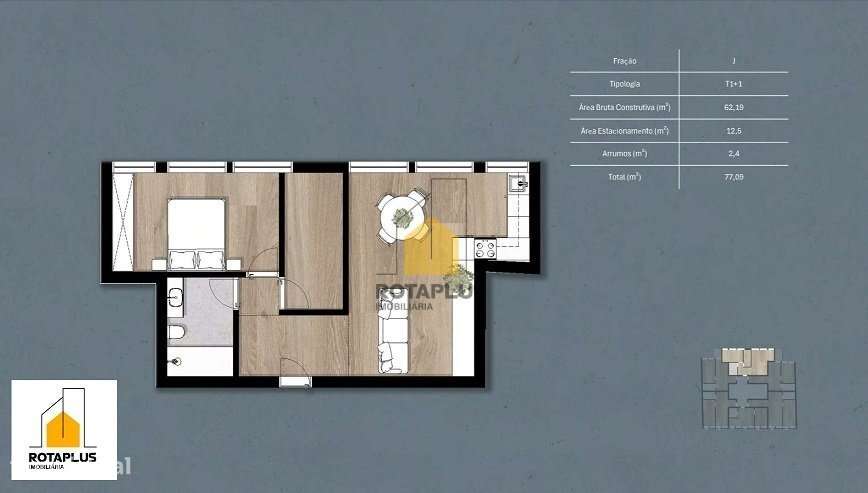T1+1 com Jardim Urban Terrazza-11