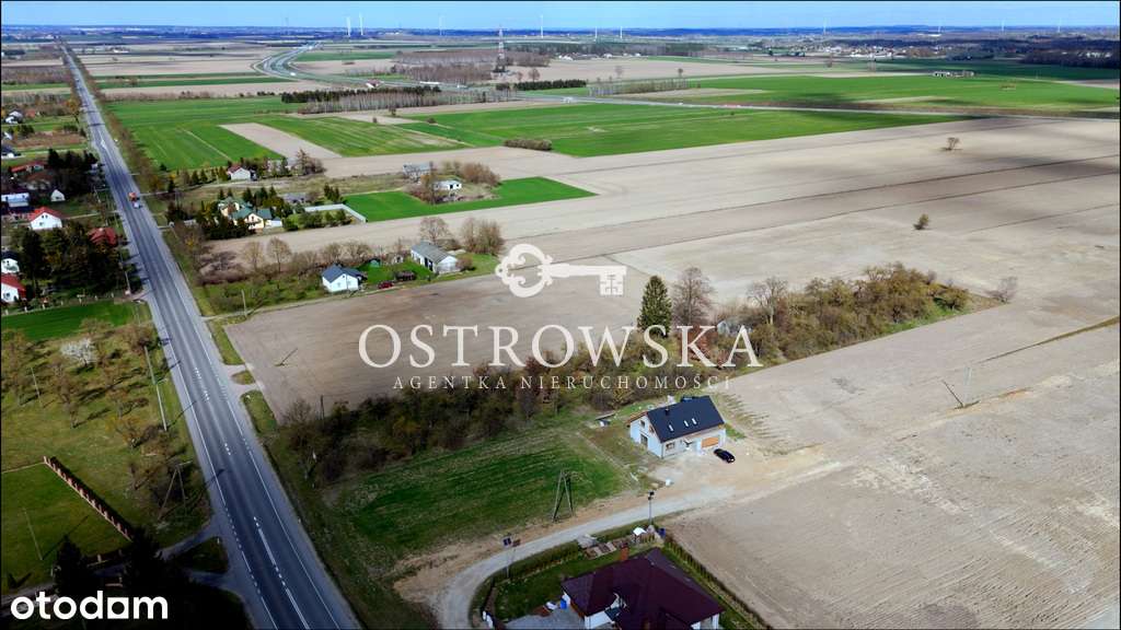 Trzy działki rolno-budowlane - Zjazd z trasy-2