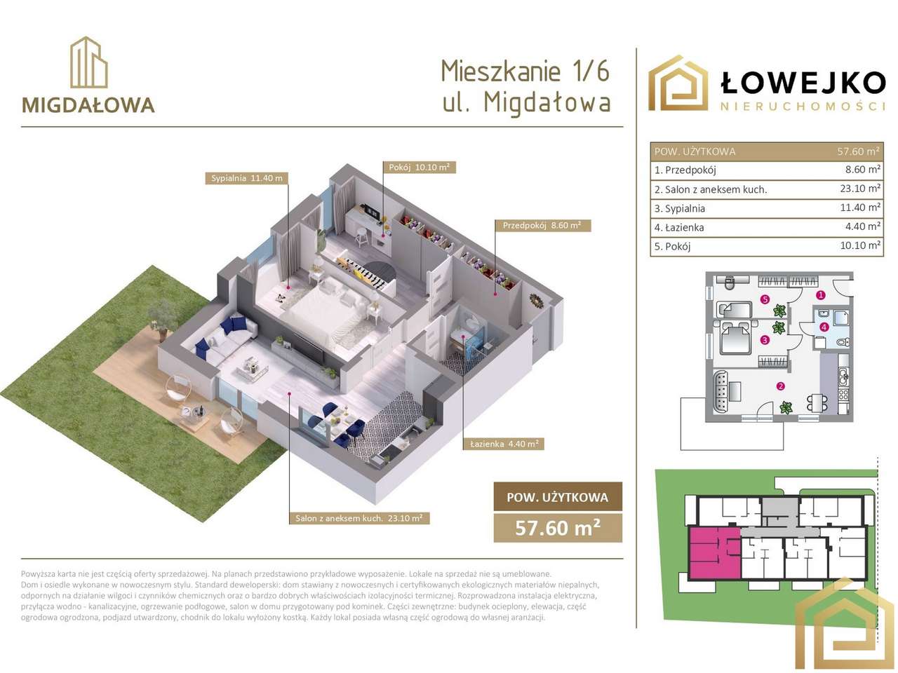 3 pokoje z ogródkiem | Stan deweloperski | Zgorzelec-8