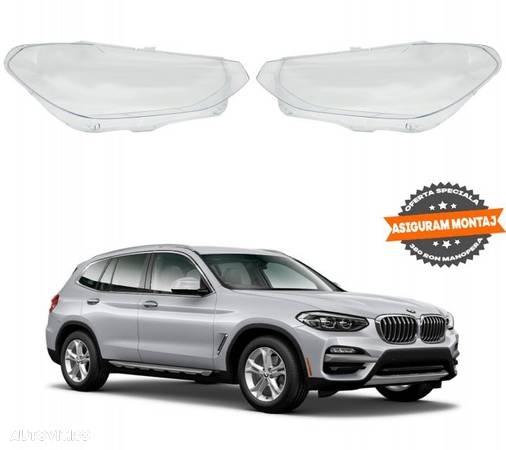 Pachet Sticla Sticle Far Stanga Dreapta BMW X3 G01 2017 2018 2019 2020 Crossover - 1