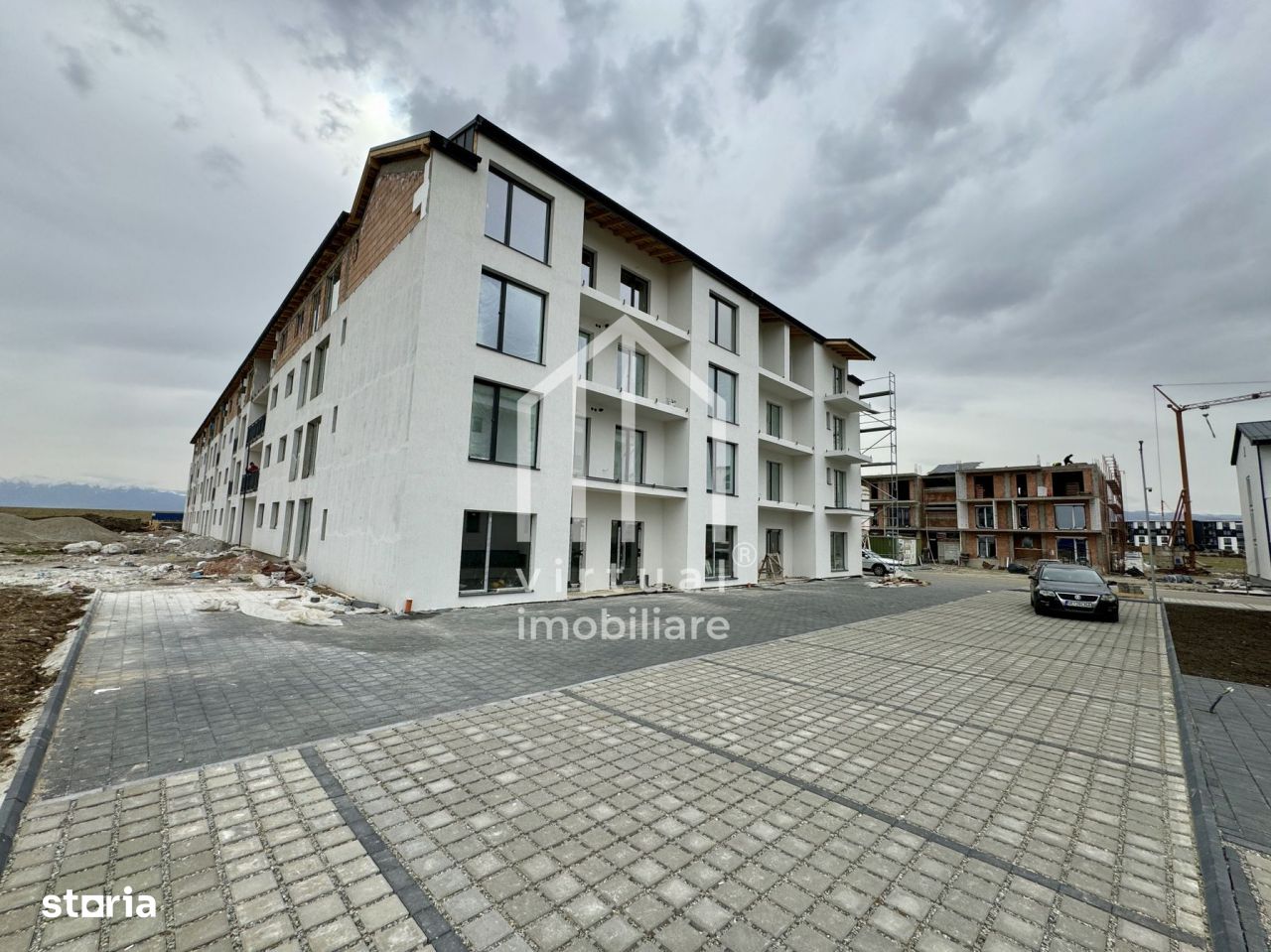 Apartament cu 2 camere, 53.28 mp utili + gradina| zona Doamna Stanca