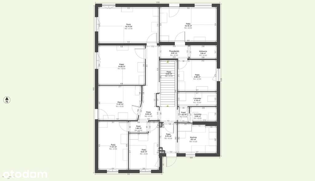 Hostel - Gotowiec Inwestycyjny - 19 pokoi + lokale - Pełny obrazek: 5/7