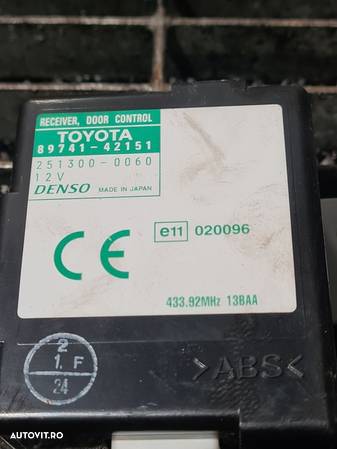 Modul Toyota RAV 4 II 2000 - 2006 (791) CONFORT 8974142151 - 2