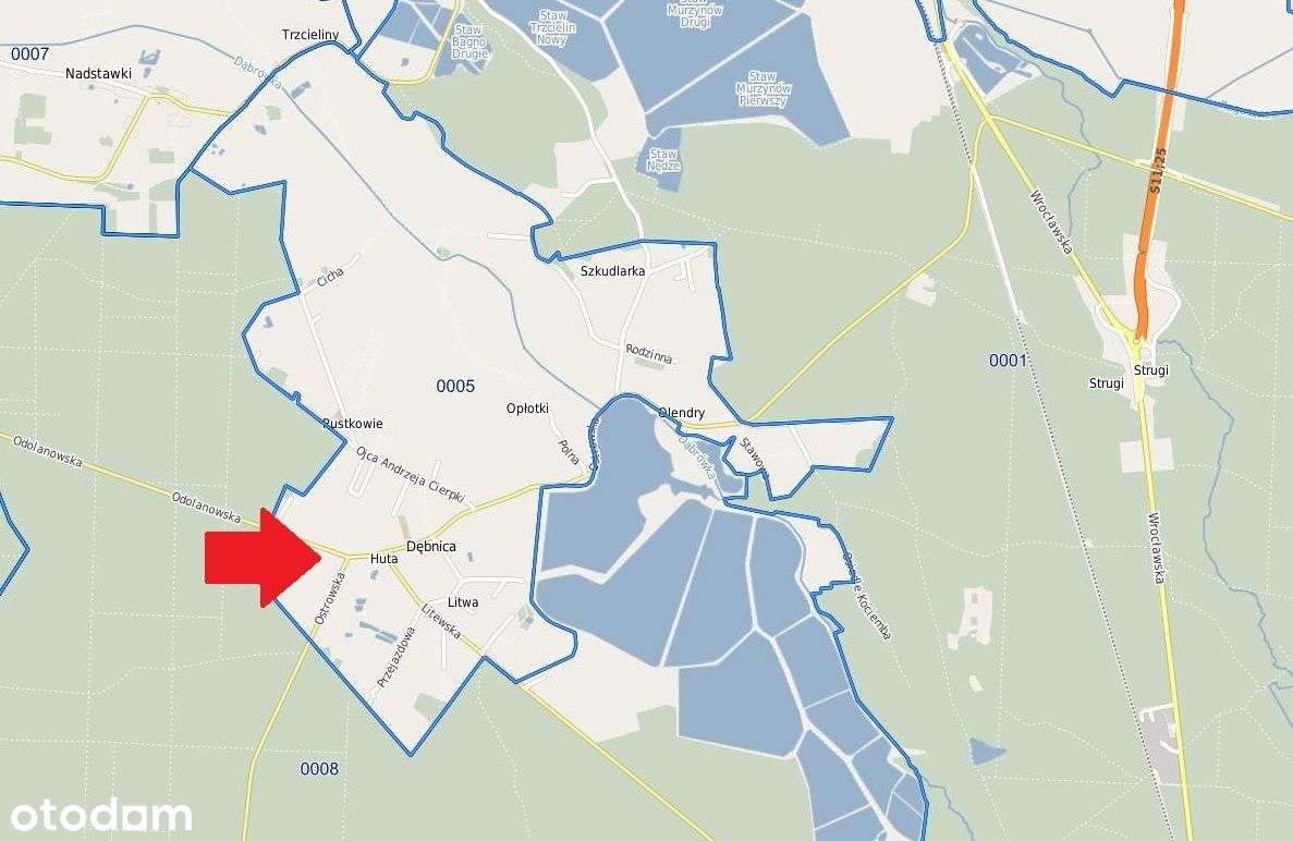 Duża działka pod osiedle domów jednorodzinnych-2