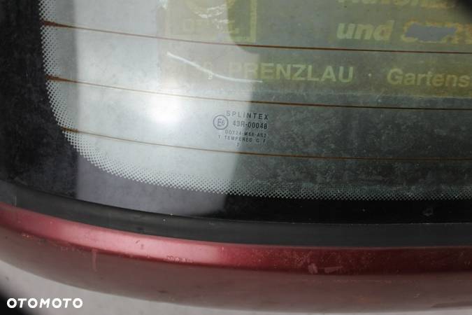 Klapa tylna tył bagażnika Opel Astra F szyba HB - 6