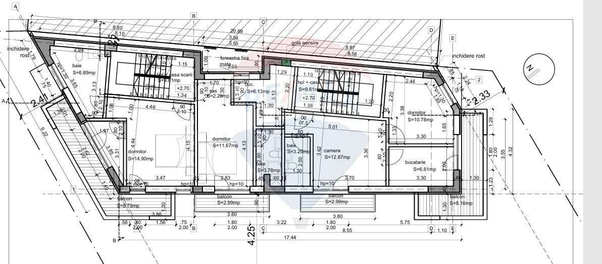 Vanzare duplex P+1+2 retras - Imagine principală: 3/20
