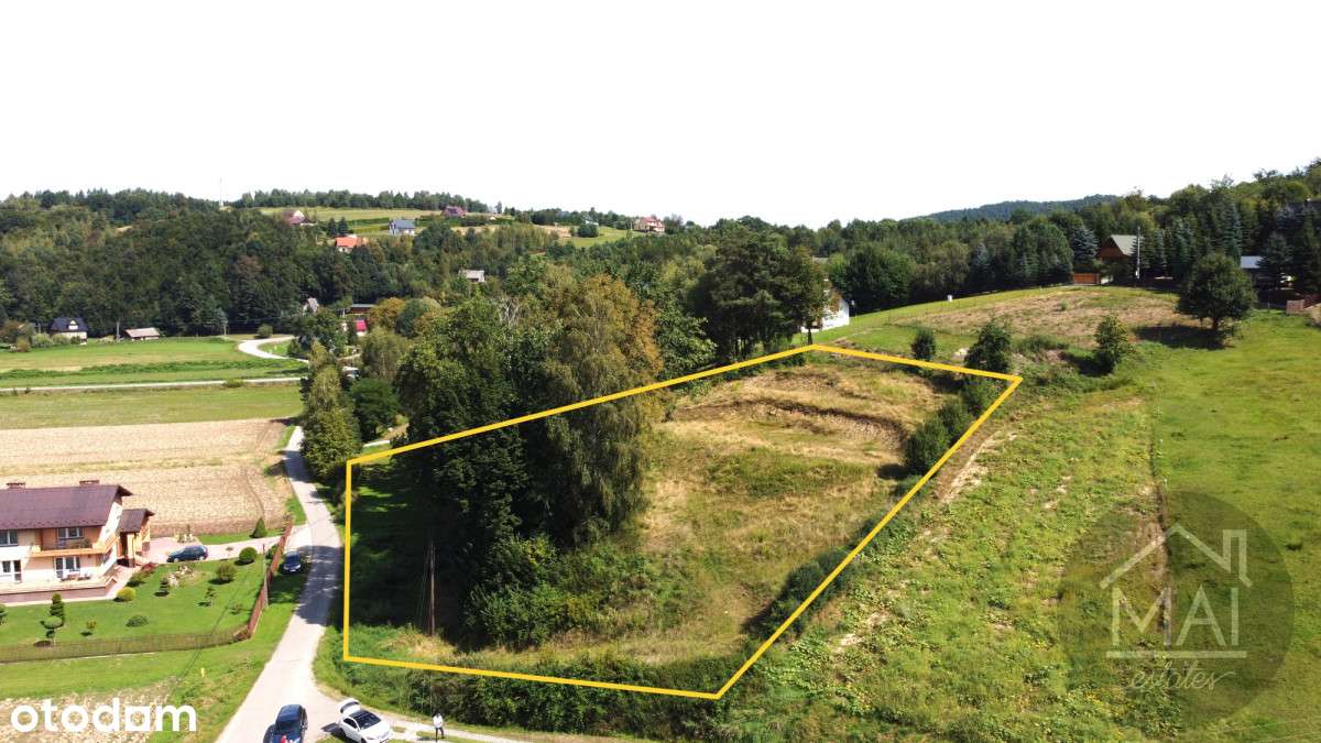 Kameralna, widokowa działka pod dom jednorodzinny. - Pełny obrazek: 5/5