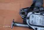 CHŁODNICZKA CHŁODNICA OLEJU OBUDOWA FILTRA OPEL ASTRA H INSIGNIA MERIVA A 1.6 TURBO A16LET Z16LET Z16LER 55355599 55355603 - 4