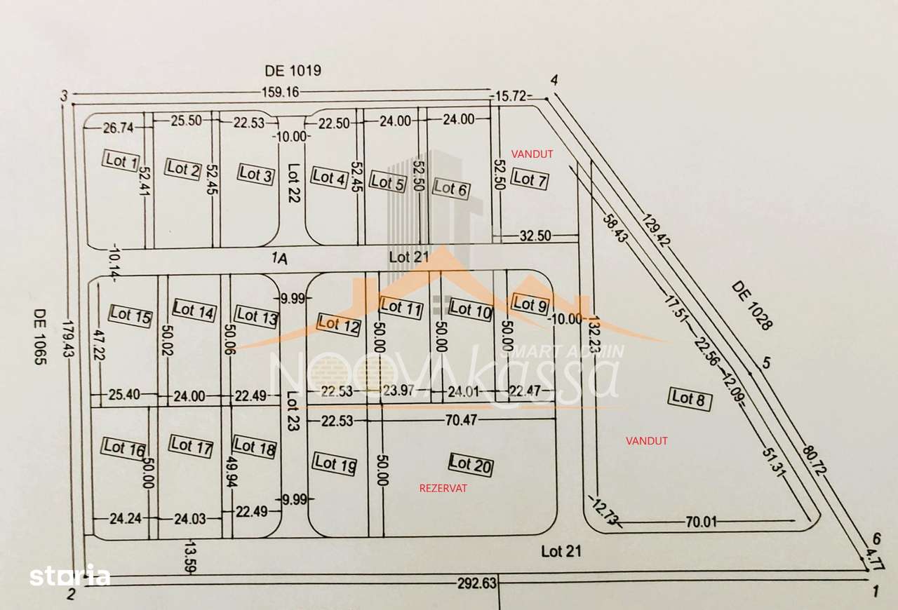 Terenuri de vânzare în zona Sere-Viile Noi  Constanța-3