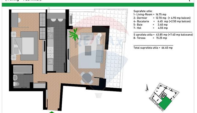 Vanzare Ap 2 camere Camil Ressu-2