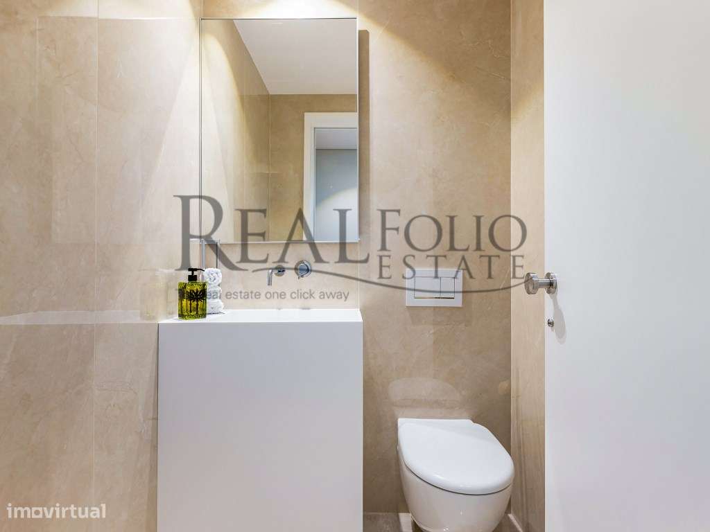 Apartamento T3 no Palácio da Junqueira residências, com jardim priv...-17