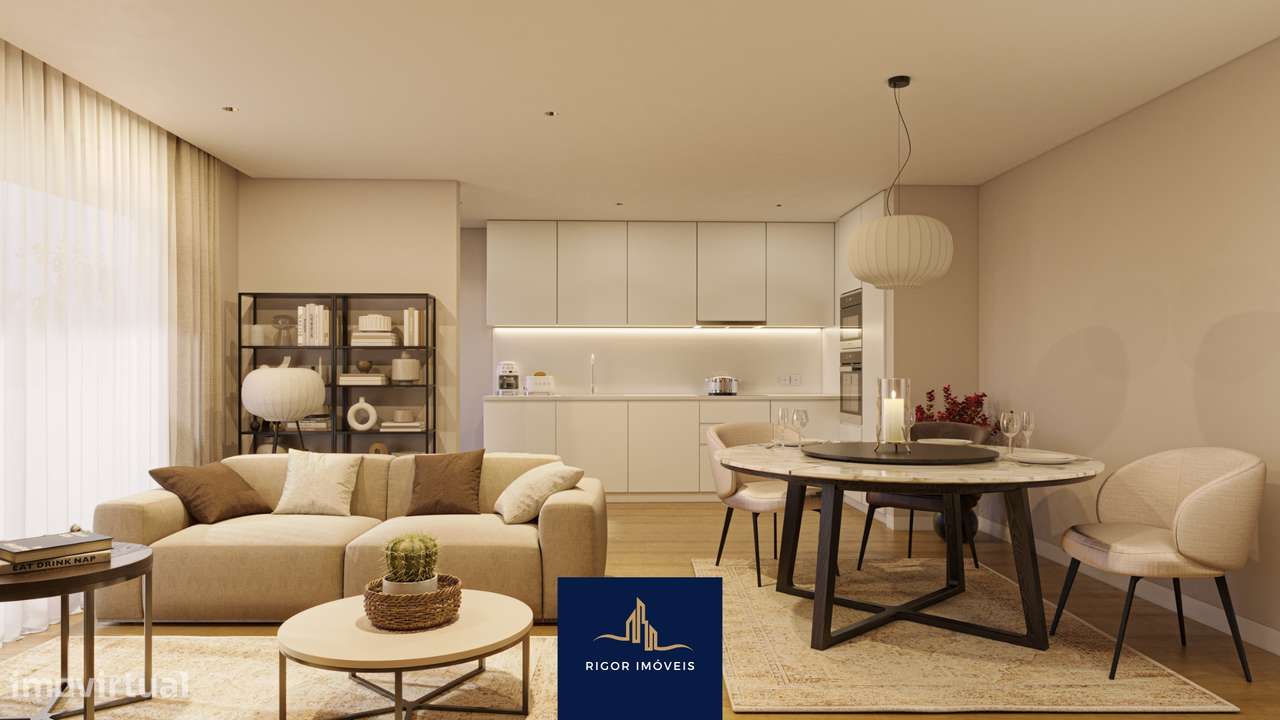 Apartamento T3-Condomínio Privado c/ Piscina e Jardim- Póvoa de Varzim-13