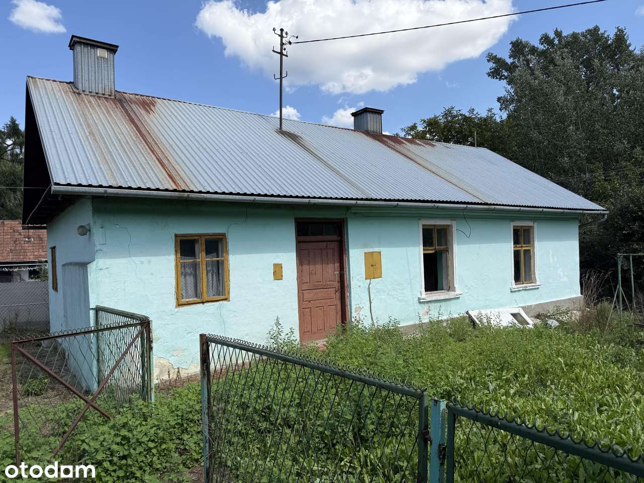 Działka 16a zabudowana domem i garażem-3