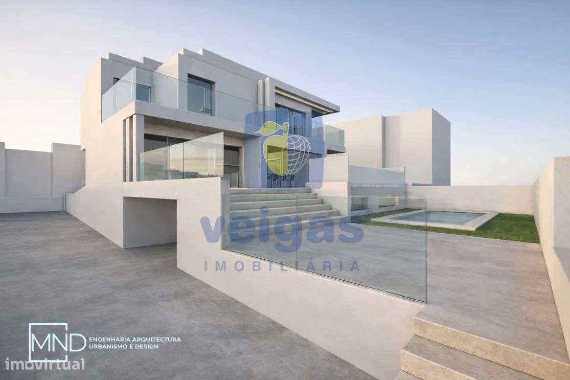 Moradia Nova T4 com Piscina Aquecida, Terraço Panorâmico e Sistema VMC-13