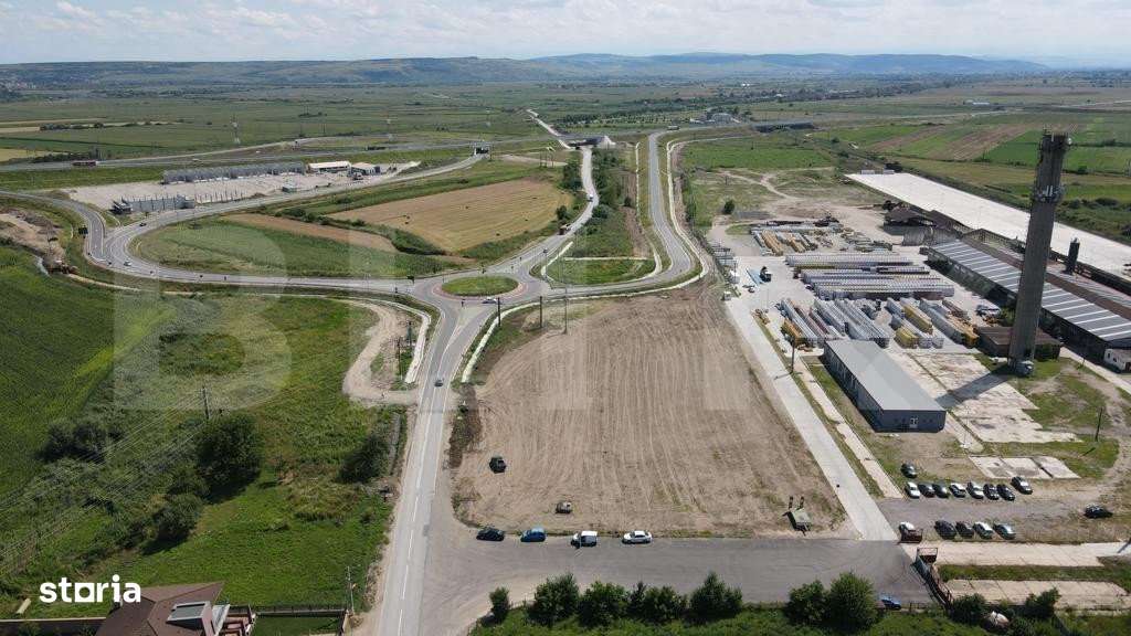Teren intravilan, 10000 mp, zona industriala Teius - Blaj iesire de pe - Imagine principală: 3/7