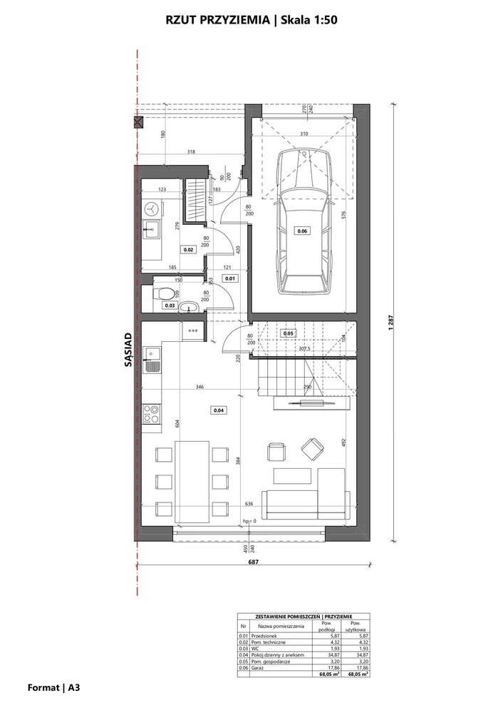Na sprzedaż –segment w prestiżowej lokalizacji przy ul. Lewandowskiego-17