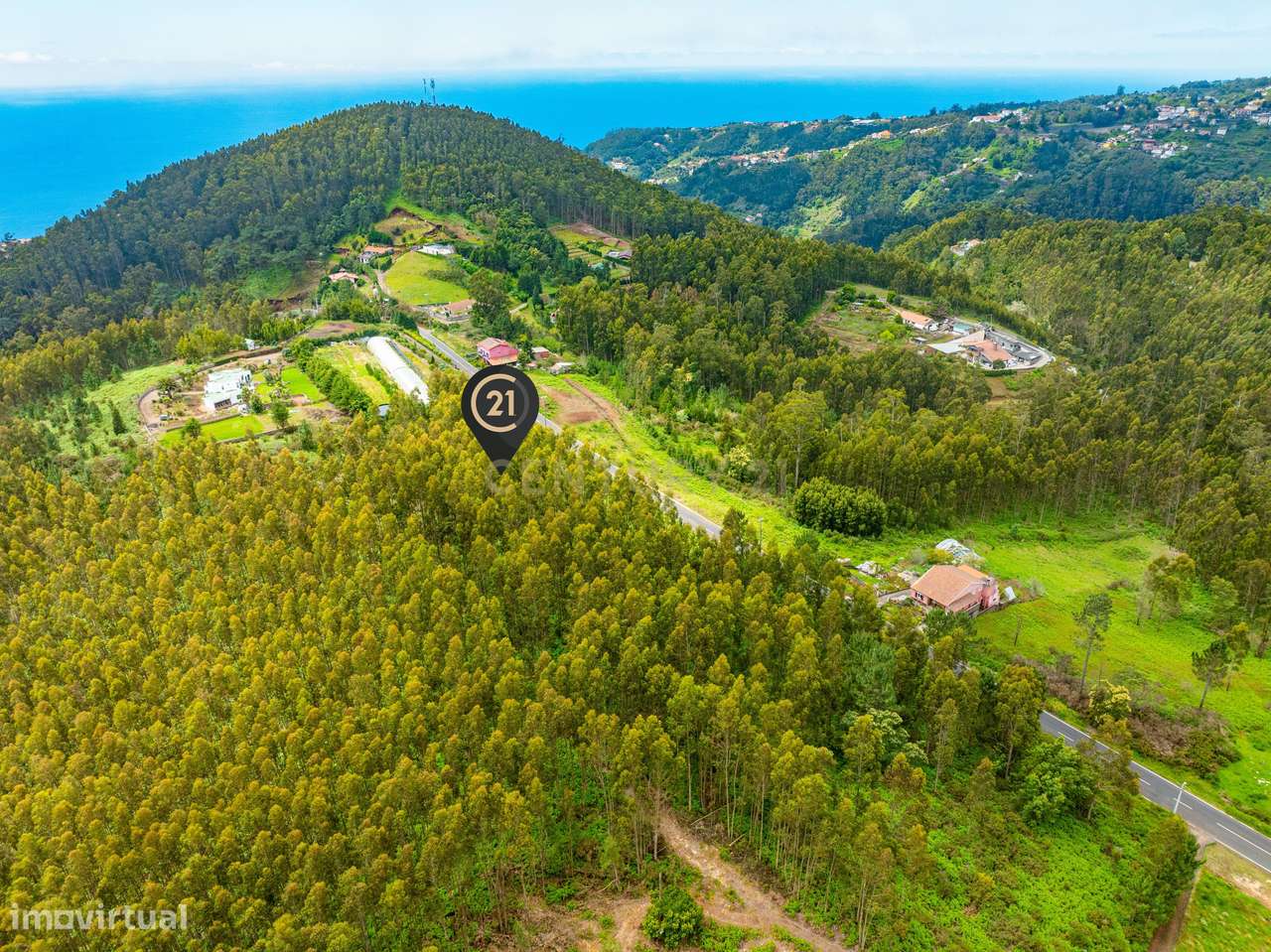 Terreno rústico de 11.440 m² com potencial de construção em Gaula - Grande imagem: 4/13