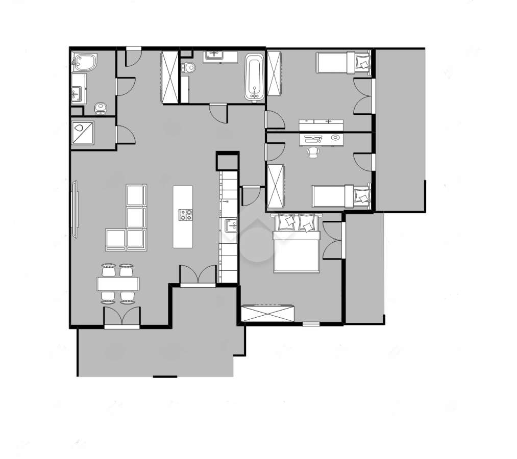 Bagrowa | 4 pokoje | 3 balkony | 88 m² | wysoki standard-3