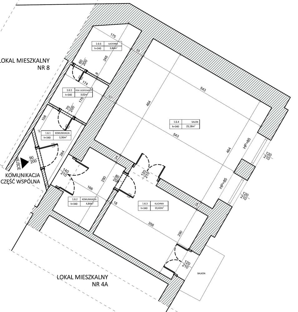 Przestronne 2-pokojowe mieszkanie z balkonem-6