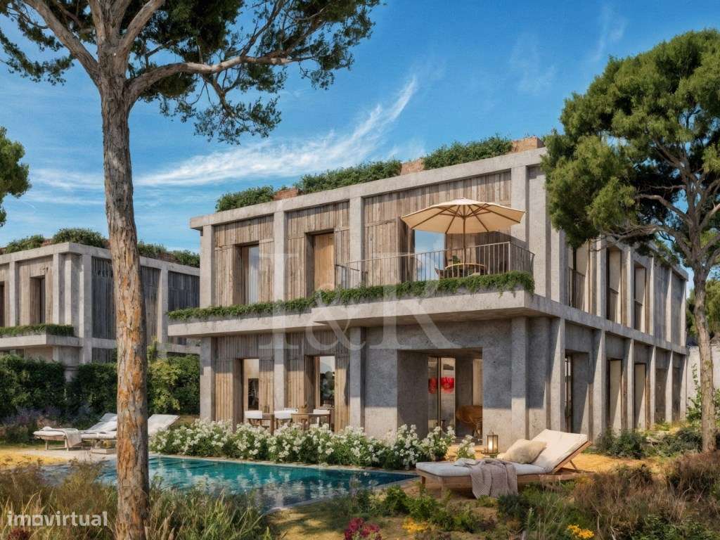 Villa T4 com piscina privativa e jardim, Capuchos, Caparica - Grande imagem: 5/24