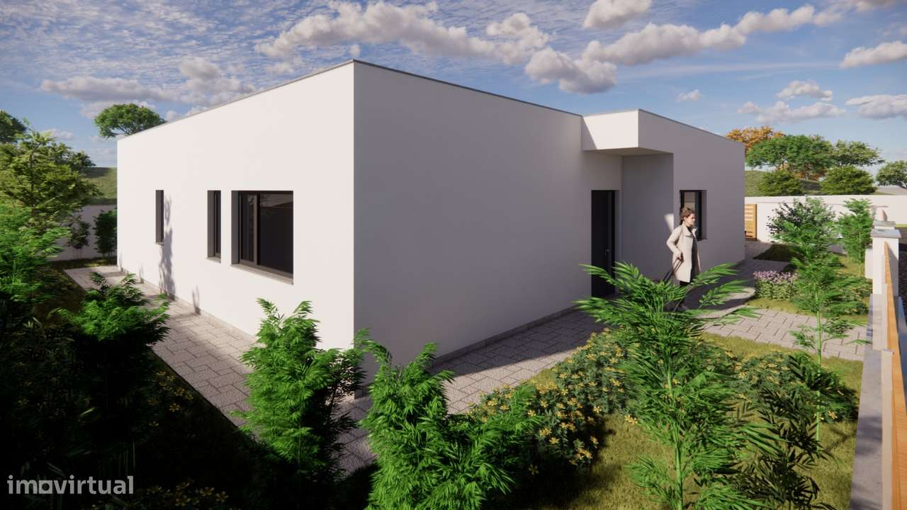 Terreno Urbano com Projeto Arquitetura Aprovado - Moninhos Loures-5