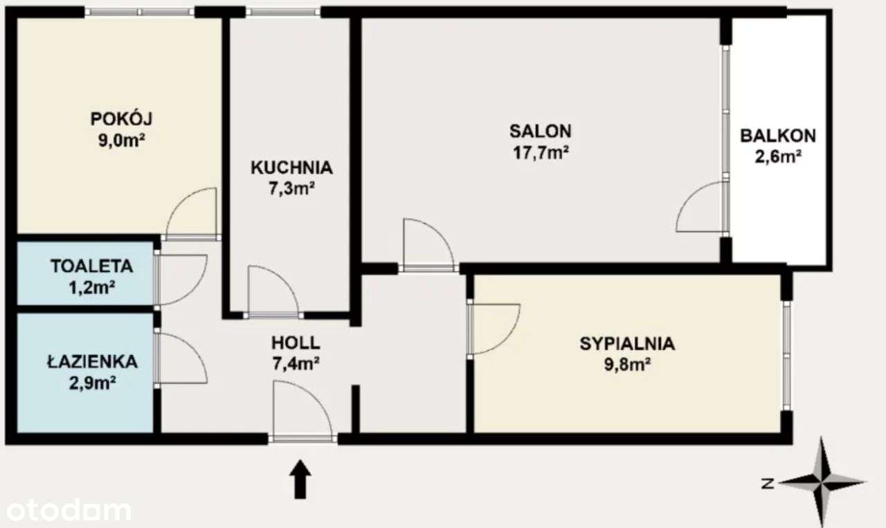 Przestronne mieszkanie na Bielanach – gotowe do wp-14