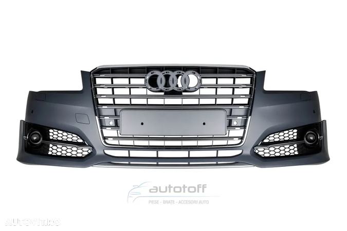 Pachet compatibil cu Audi A8 D4 Facelift (2015-2017) S8 Design - 2