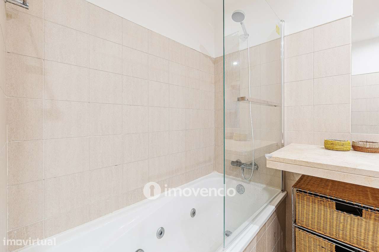 Apartamento T1 com estacionamento em Belém-20