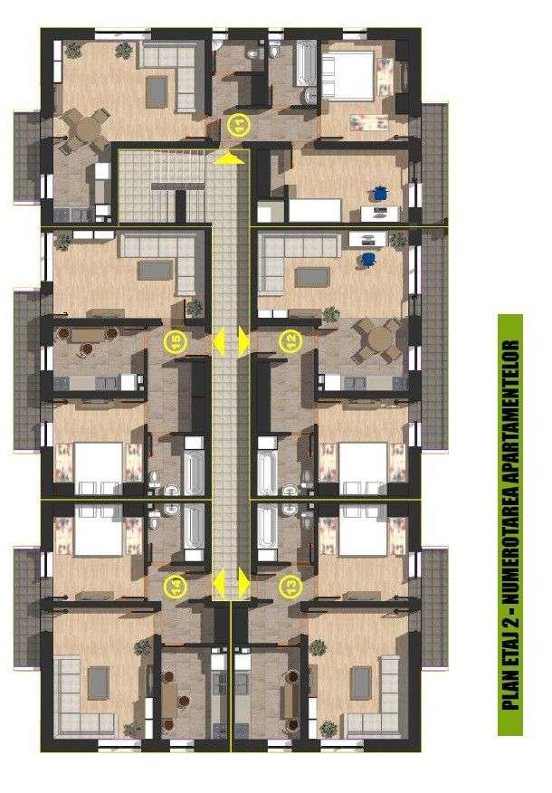 Apartament 2 camere Campulung Iezer Residence Direct Dezvoltator - Imagine principală: 5/15